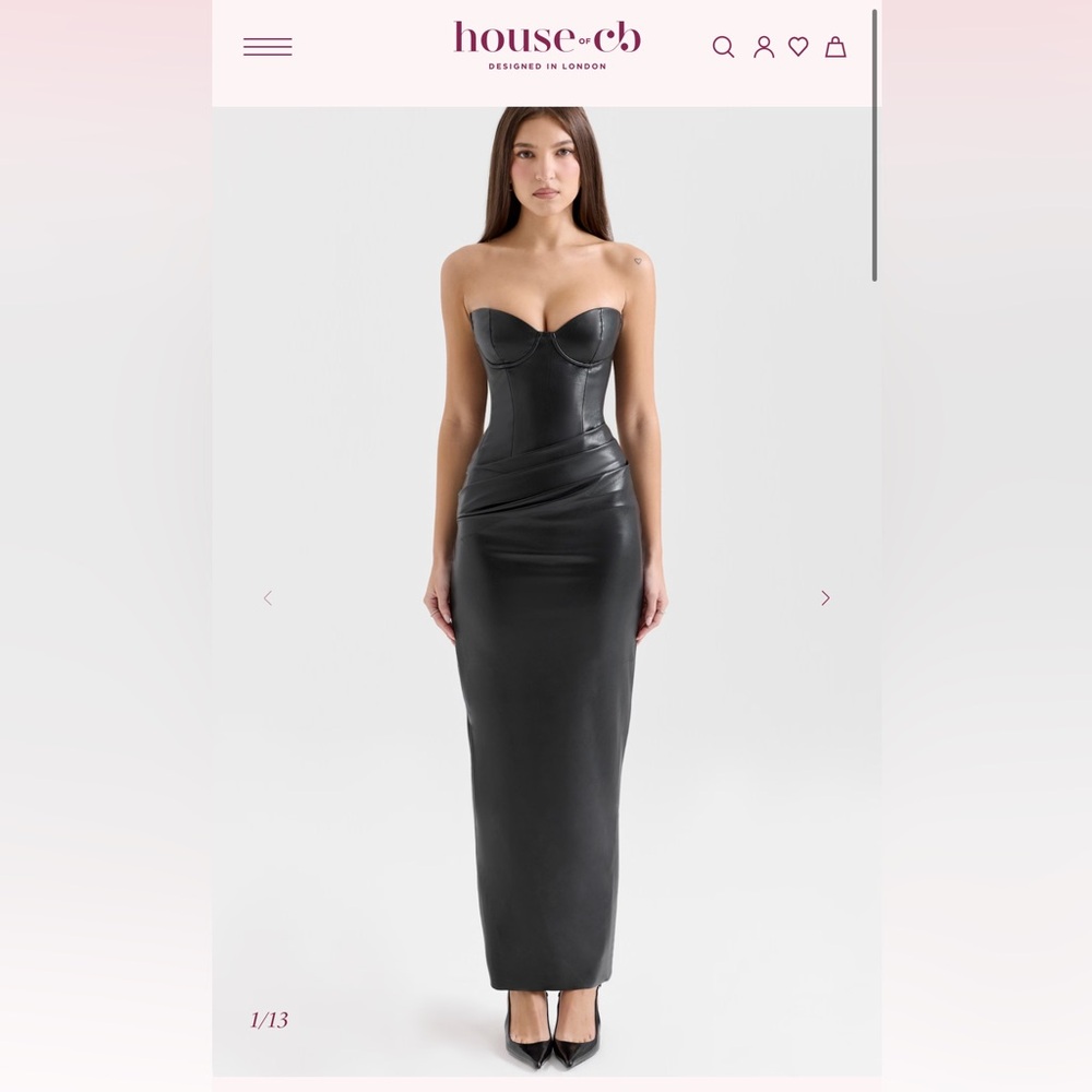 House of CB Black Juliana Dress